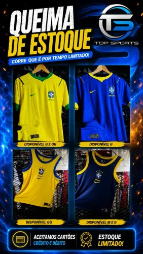 Camisa Brasil # Queima