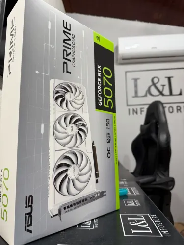 RTX 5070 12GB ASUS PRIME WHITE OC (NOVA)