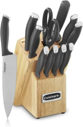 Bloco de Facas Cuisinart Color Pro Collection - 12 Peças