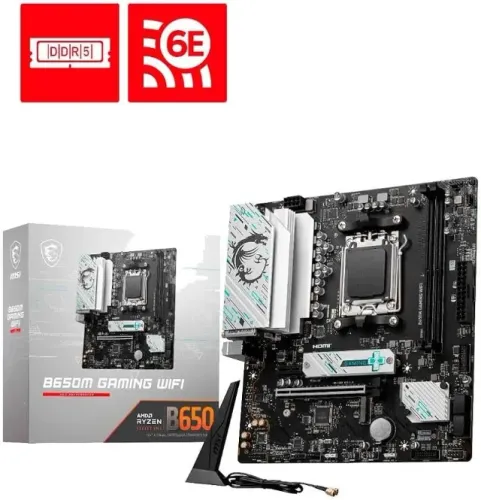 Placa Mãe MSI B650M Gaming Wifi