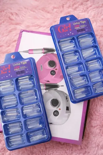 Produtos de nails design que está aí na imagem disponível. Novos/nunca usado