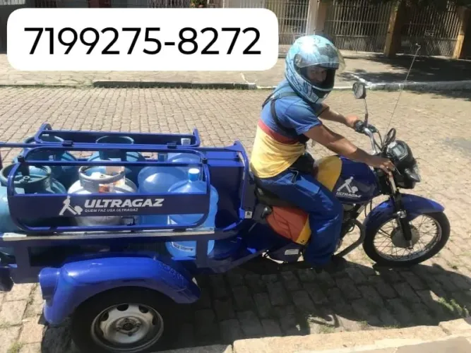 De já um gás na sua cozinha, entregamos na sua residência