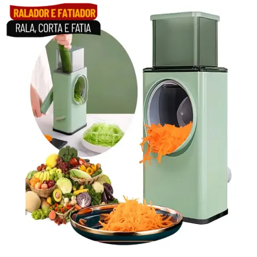 Cortador e Triturador de Alimentos Luatek 3202 com Lâminas Inox Multifuncional - SCS115