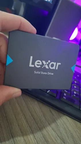 SSD Lexar 480GB Sata, Leitura 550MB/s, 2.5