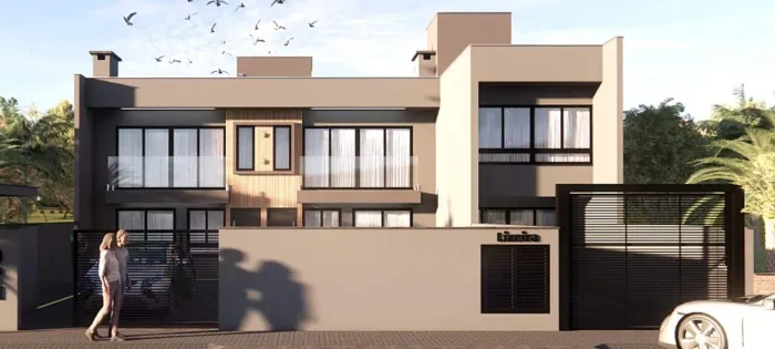 Apartamento 74,11 m² no Vila Lenzi, Jaraguá do Sul  1 Dorm/1 Suíte.