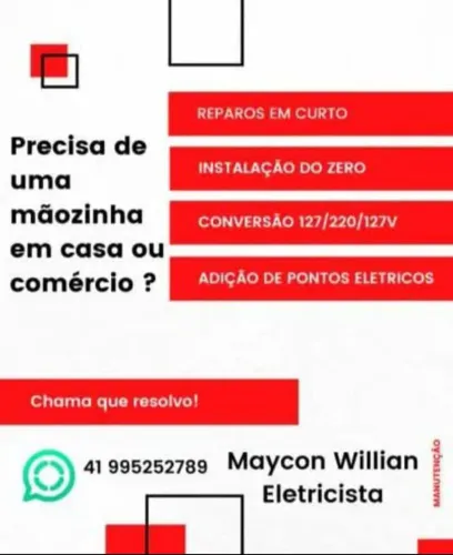 Eletricista Urgências e Instalações Elétricas