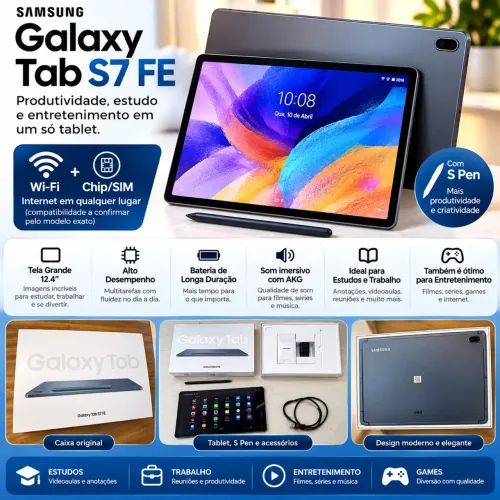 Tablet Galaxy Tab S7 FE