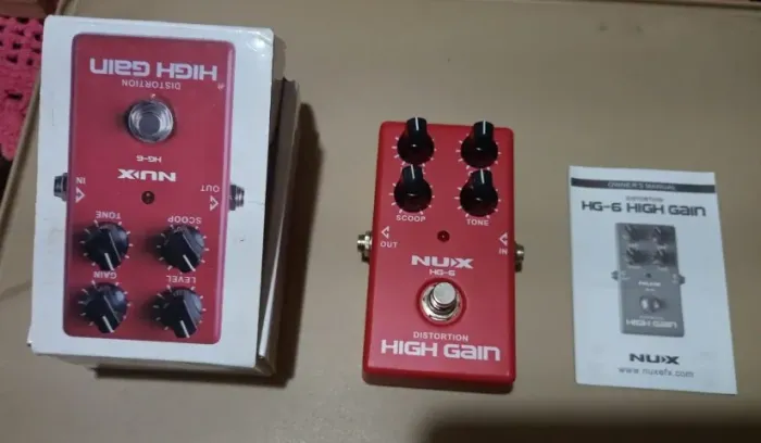 Pedal de distorção NUX HG-6 High Gain