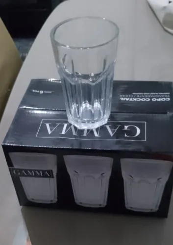 Conjunto de 6 copos de 428ml por 25 reais