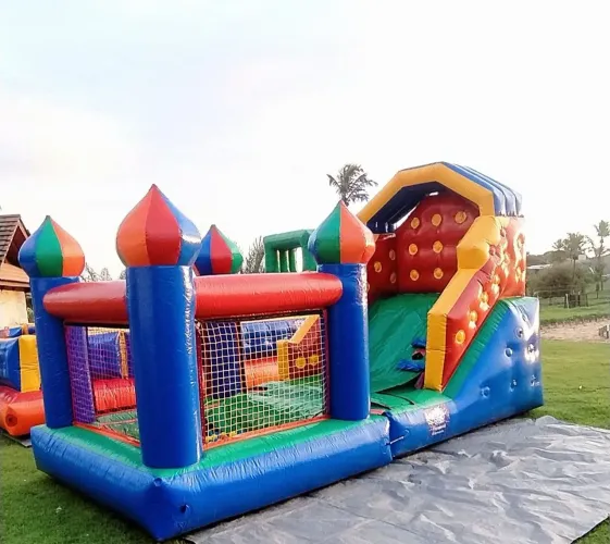 VENDO BRINQUEDO INFLÁVEL TOBOGÃ COM PISCINA