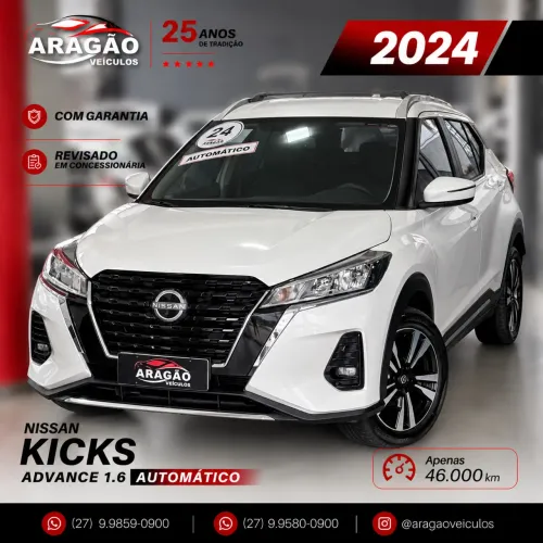 Nissan Kicks Advance 1.6 16V Flex AUT 2024