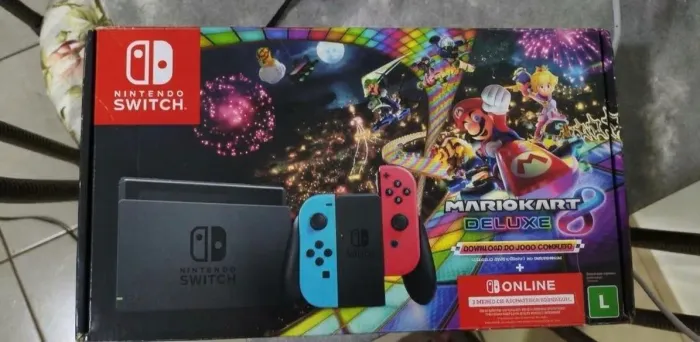Nintendo Switch - Edição Mario Kart 8 Deluxe