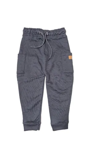 Calça Moletom Infantil com Bolsos Cor Preta, Tamanho 3, Marca Baby Club, Peça Nova