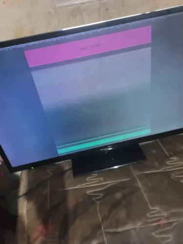 Tv panasonic problema na imagem