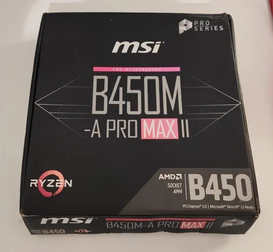 PLACA MÃE B450M-A PRO MAX II - AM4