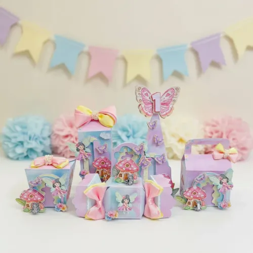 Kit caixinhas personalizadas em 3D