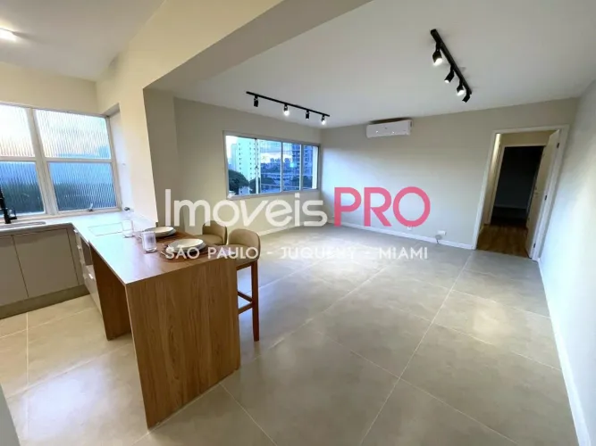 Lindo apartamento reformado com ar-condicionado e 2 suítes na Vila Olimpia !
