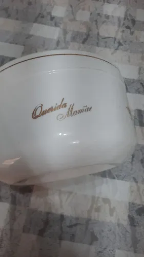Tigela vintage Querida mamãe