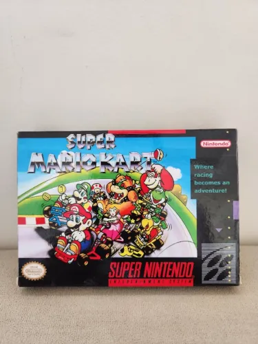 Cartucho Super Nintendo Super Mario Kart
