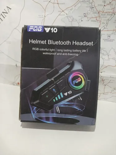Fone de ouvido para capacete Y10 intercomunicador