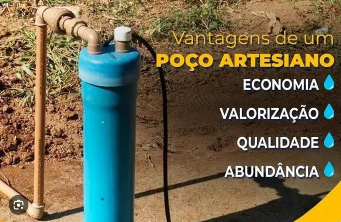 Limpeza e manutenção de poços artesianos entre outros serviços o