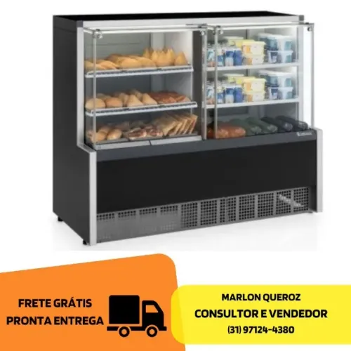 Balcão Refrigerado / Estufa 1,40 Metros Novo 127/220v