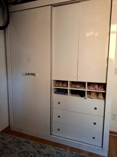 Roupeiro Solteiro e Cama bibox