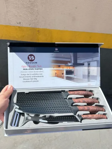 Caixa 6 peças de cozinha Premium