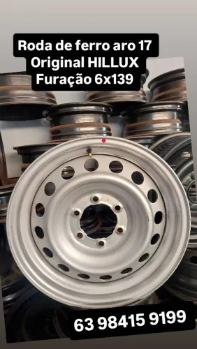 Rodas de ferro aro 17 original