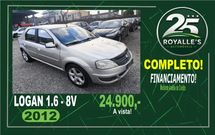 Renault Logan Expression Hi-flex 1.6 8V 4P 2012