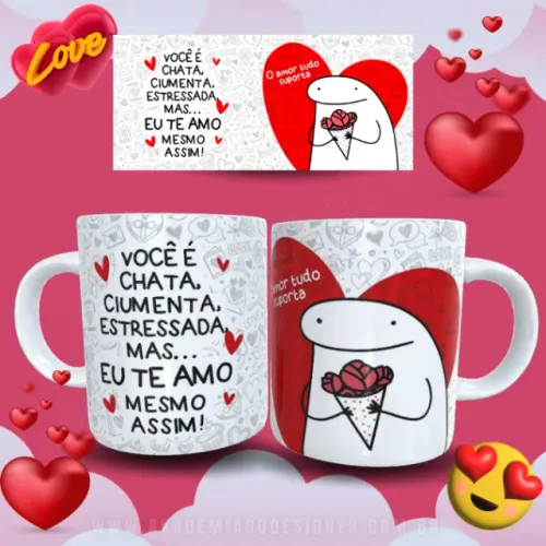 Caneca Personalizada Dia Dos Namorados Flork