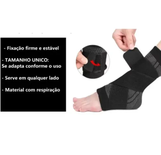Tornozeleira de água preta excelente qualidade e eficácia