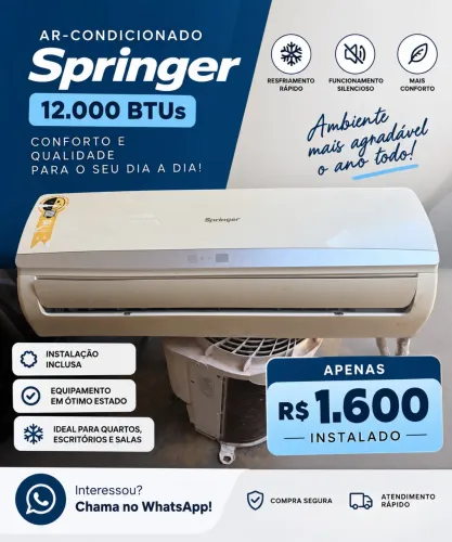 Vendo ar condicionado 12 mil btus