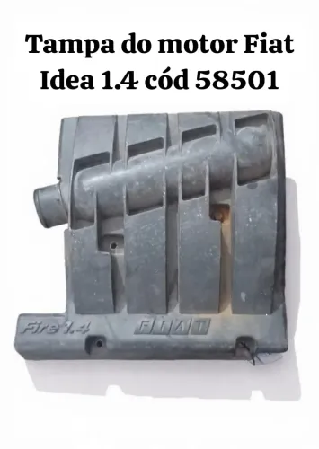 Tampa do motor fiat idea 1.4 fire cod 58501