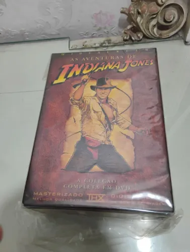 Boxset de DVDS Indiana Jones Coleção Completa Lacrado
