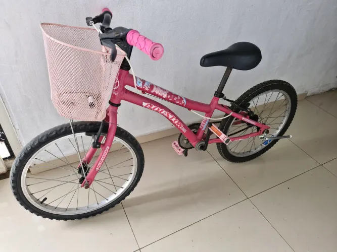 Bicicleta aro 20 infantil feminina