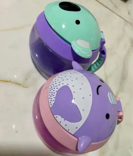 2 potes snak zoo skip hop koala e baleia original 