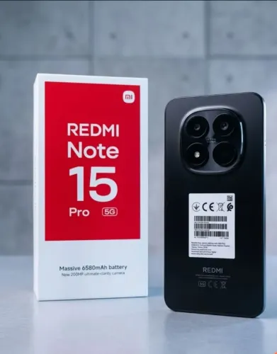 XIAOMI NOTE 15 PRO 5G NFC 256/8 PRETO