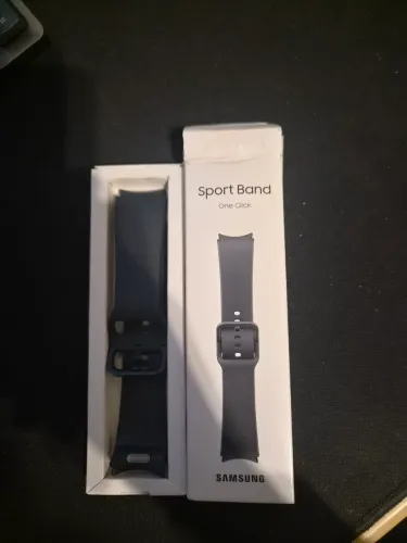 Pulseira ORIGINAL Samsung Galaxy Watch 20mm Preta (Na Caixa)