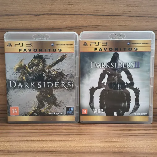 Coleção Darksiders 1 + 2 Favoritos - PS3 mídia física original