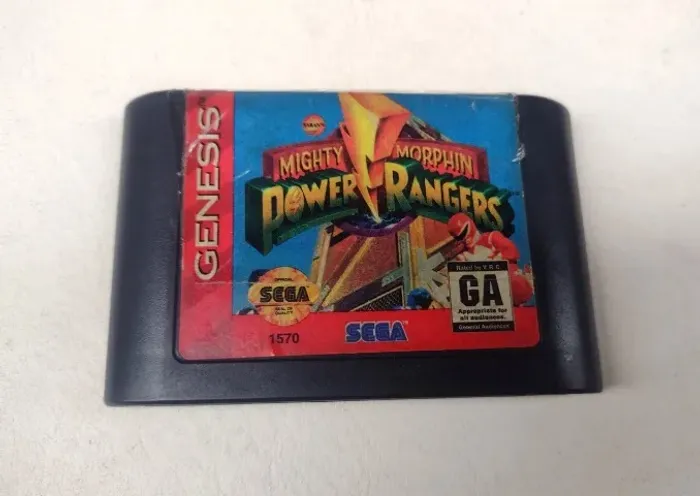 Mighty Morphin Power Rangers - Original Para Mega Drive