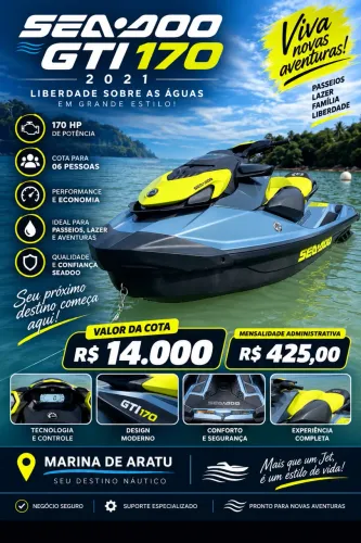 Jet ski Sea doo gti 170 2021