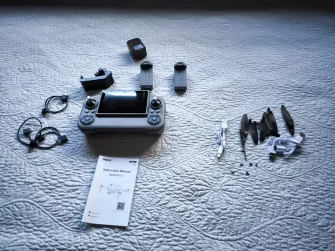 Kit Acessórios Drone AeroC20 Max (YIKKEON) - Novos, Nunca Usados
