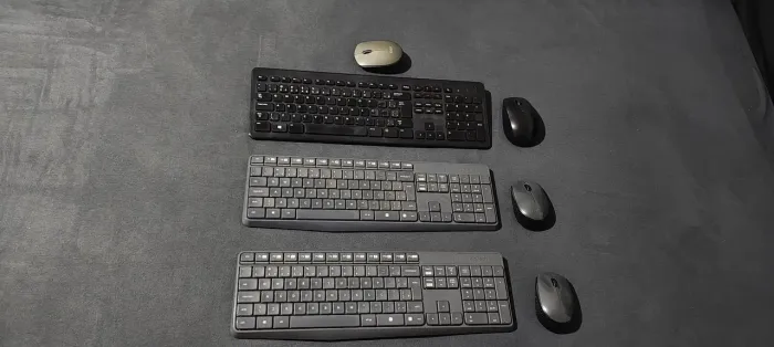 Kit teclado e mouse sem fio