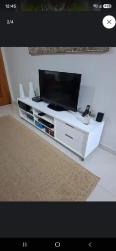 Rak para televisão branco