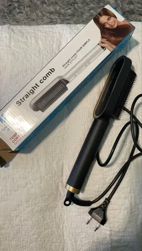 Escova Alisadora 3 em 1-PAGA SÓ NA ENTREGA