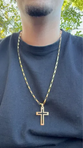 Cordão de ouro 18k 13.5G