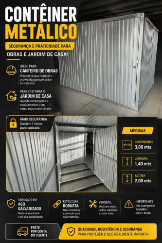 Contêiner metálico