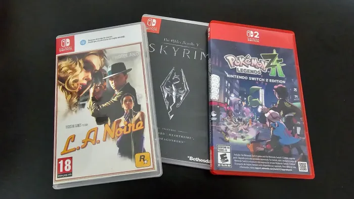 Jogos de nintendo switch 1 e 2