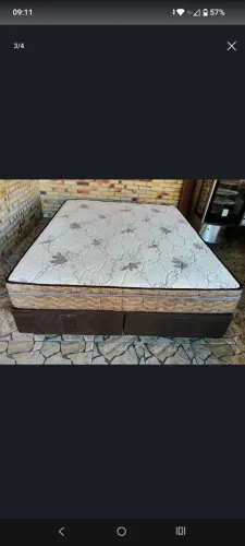 Cama box casal Queen... ENTREGO